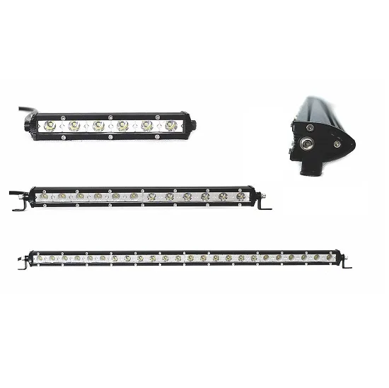 12V-24V cree led 18-144W 7-50 inch faro led, faro auxiliar LED, barra de luz led 6000K-6500K con 1 ano garantia de fábrica china LYV AUTO