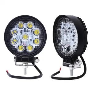 12V-24V 27W 3240LM 4inch faro led, faro auxiliar LED, barra de luz led 6000K-6500K con 1 ano garantia de fábrica china LYV AUTO