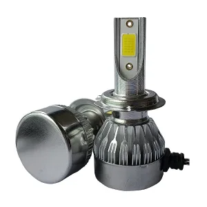 Kit cree led C6 mini sin cooler para carro fanless ventas al por mayor, foco led mini para auto 12V 24W 2400LM 6000K-6500K con 1 ano garantia de fábrica china LYV AUTO