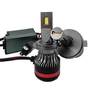 LED car headlight M8 with 3570 csp led chips, with copper pillar design, making a super powerful super brightness possible. Ideal option for wholesalers and distributors, especially for e-commerce platforms