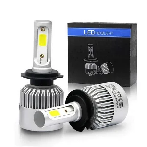 Focos led S2 para carro ventas al por mayor, luces led para auto con cree led S2 S6 12V 24V 36W 8000LM 6000K-6500K con 1 ano garantia de fábrica china LYV AUTO