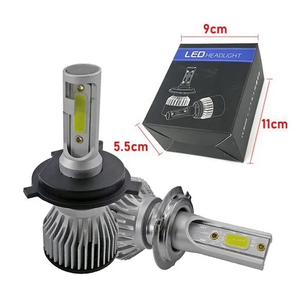 Foco led 3 lados V6 para carro ventas al por mayor, luces led V6 3 lados para auto con cree led V7 12V 24V 36W 4000LM 6000K-6500K con 1 ano garantia de fábrica china LYV AUTO