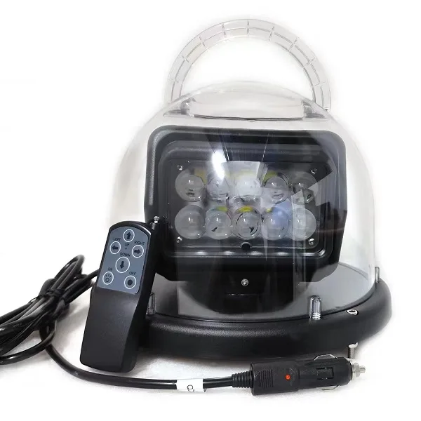 12 inch 12V 24V 50W 4000LM 6000K with wireless remote control, cree led chips, illuminating distance up to 150-300 meters. An ideal auxiliary option for wholesalers and distributors. With magnetic base and long cable, applicable for sedan, suv, utv, truck and forklift. Optional with DC-AC convertor / adaptor.