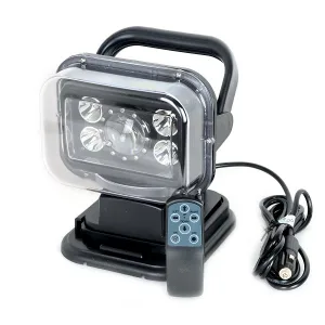 7 inch 12V 24V 70W 4800LM 6000K with wireless remote control, cree led chips, illuminating distance up to 300 metres. An ideal auxiliary option for wholesalers and distributors. With magnetic base and long cable, applicable for sedan, suv, utv, truck and forklift. Optional with DC-AC convertor / adaptor.